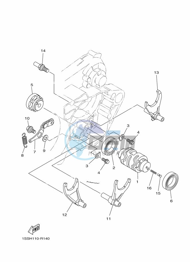 SHIFT CAM & FORK