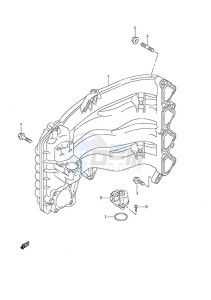 DF 70A drawing Intake Manifold