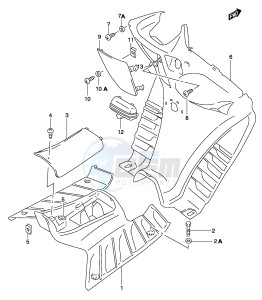 AY50 (P19) katana drawing REAR LEG SHIELD