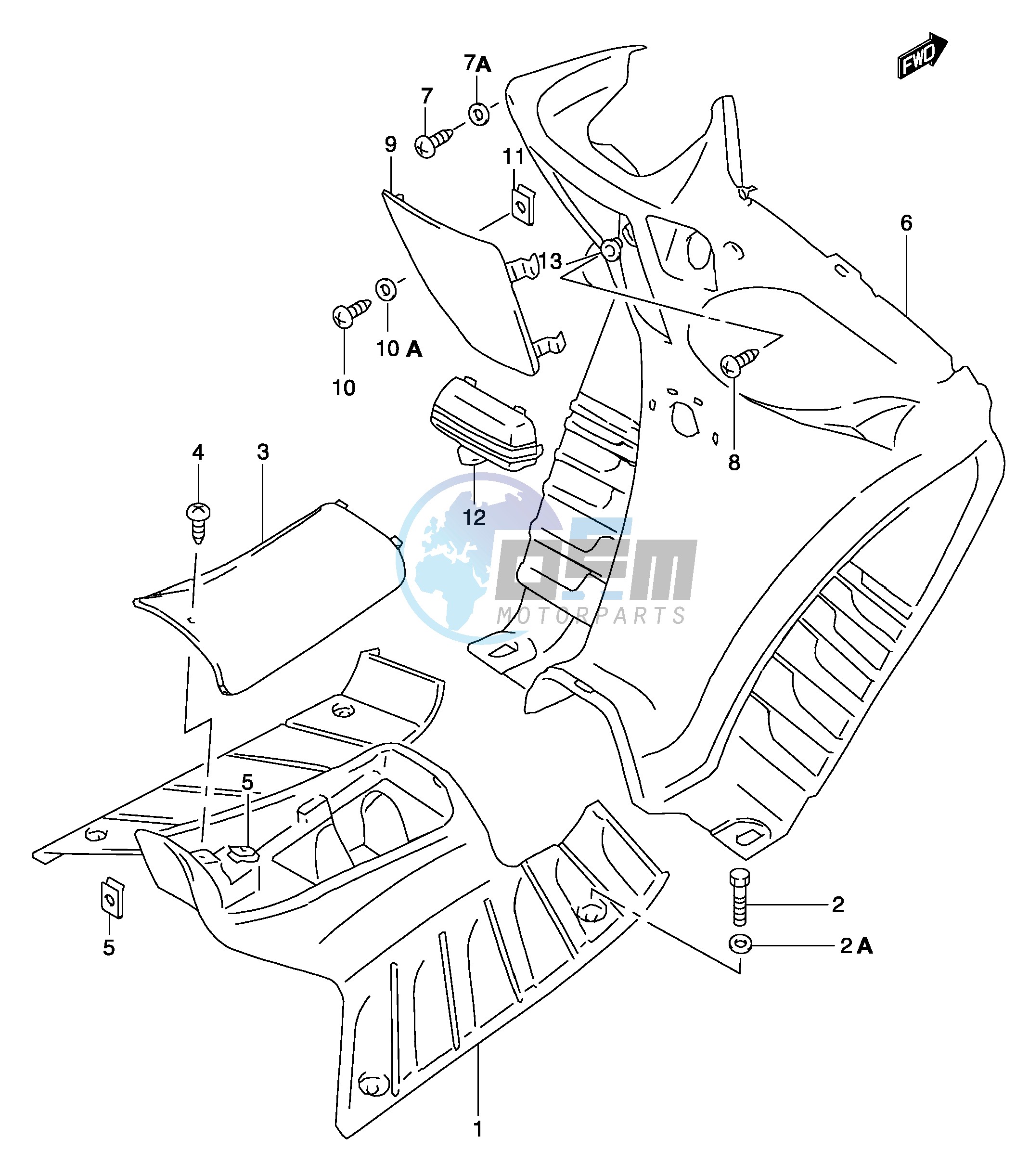 REAR LEG SHIELD