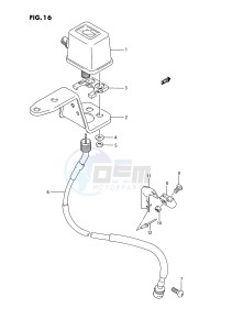 RMX250 (E3) drawing TRIP METER (MODEL K L)