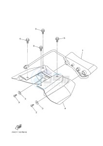 YXZ1000ES YXZ10YPSG YXZ1000R EPS SPECIAL EDITION (2HC1) drawing TAILLIGHT