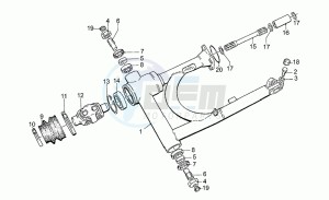 California III 1000 Carburatori Carburatori drawing Swing arm