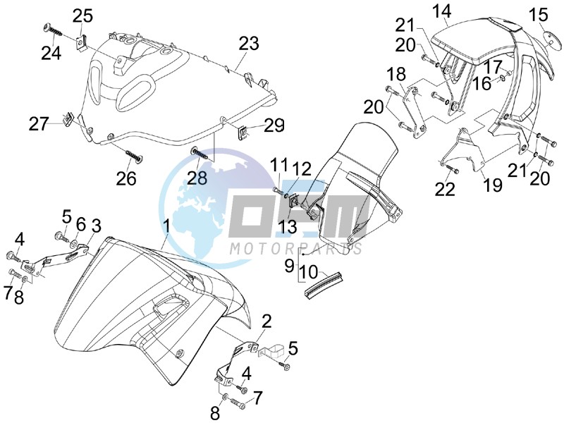 Wheel housing - Mudguard