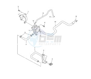 WR F 450 drawing SECONDARY AIR SYSTEM