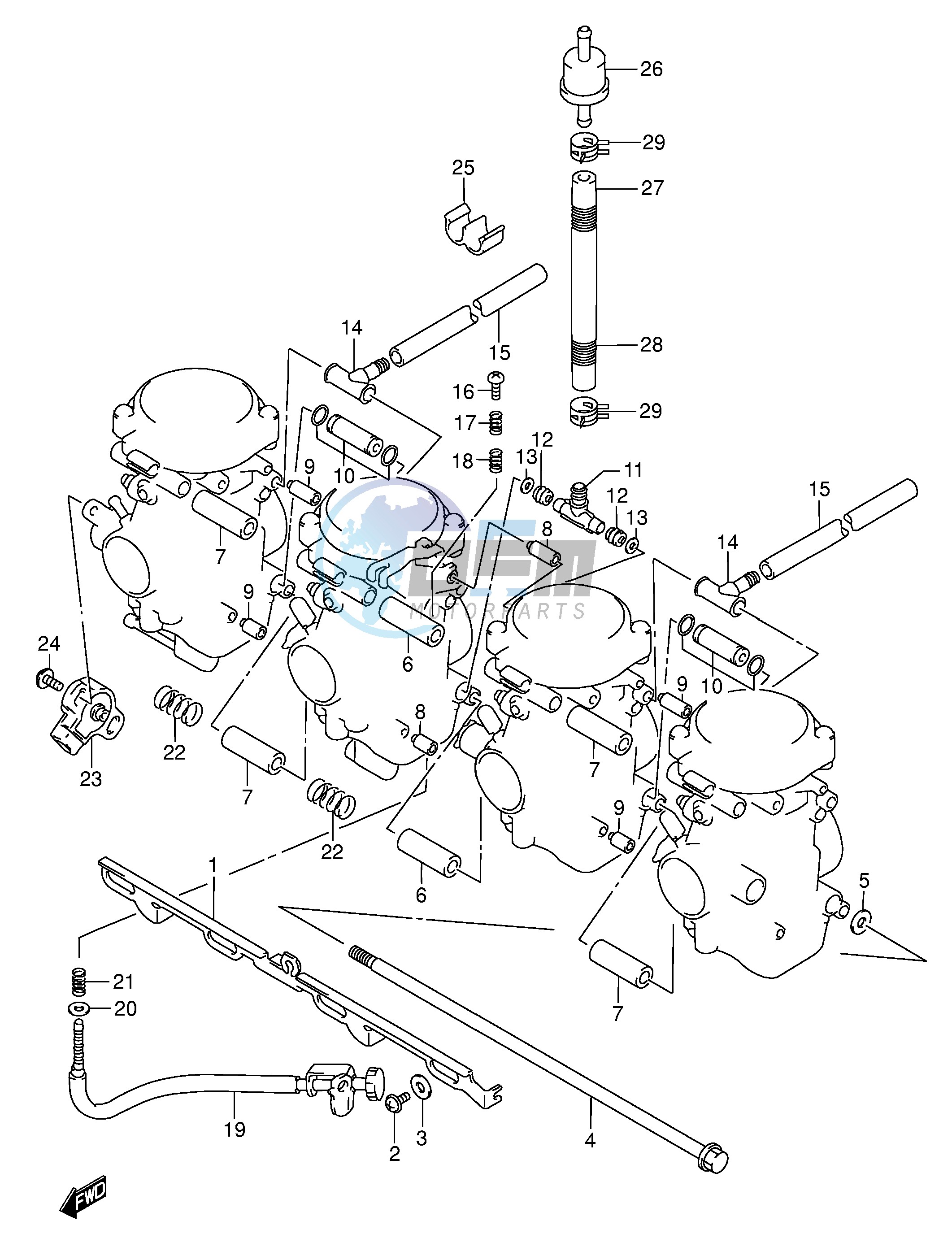 CARBURETOR FITTINGS