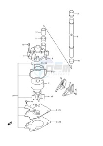 DF 300A drawing Water Pump