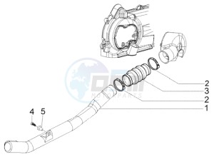 Fly 150 4t drawing Belt cooling tube