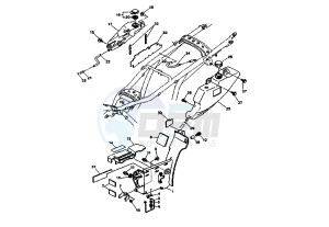 DT RE 125 drawing OIL TANK