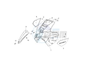 Runner PUREJET 50 drawing Front body