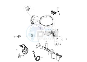 Liberty RST 200 drawing Handlebar Switch