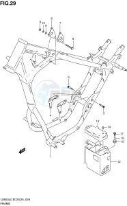 LS650 (E3-E28) SAVAGE drawing FRAME