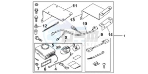 NT700VA F drawing AVERTO ALARM