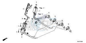 CBR650F 2ED - (2ED) drawing IGNITION COIL