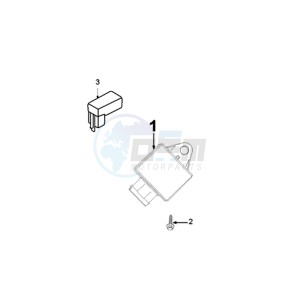 LUDIX 14 EP 2T EU drawing ELECTRONIC PART WITH CDI