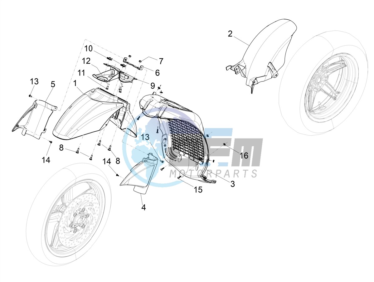 Wheel housing - Mudguard