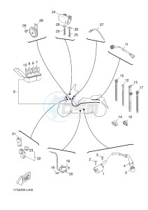 YP125RA (ABS) X-MAX 250 X-MAX 250 (1YS6 1YS6 1YS6) drawing ELECTRICAL 2