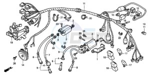 NV600C 400 drawing WIRE HARNESS