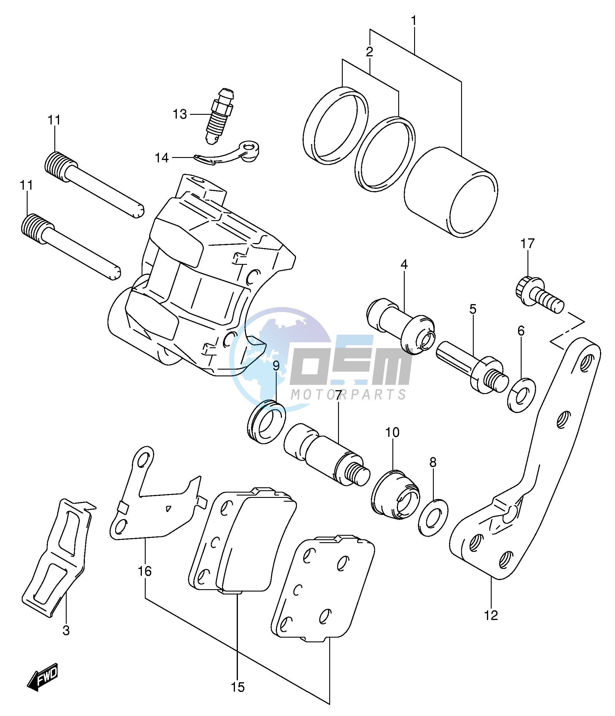 FRONT CALIPER