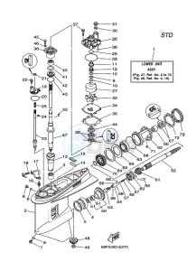 Z200NETOL drawing LOWER-CASING-x-DRIVE-1