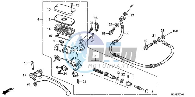 CLUTCH MASTER CYLINDER