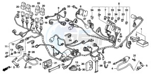 XL1000VA VARADERO drawing WIRE HARNESS (XL1000VA)