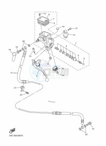 FJR1300D-AE FJR1300AE (B96L) drawing FRONT MASTER CYLINDER 2