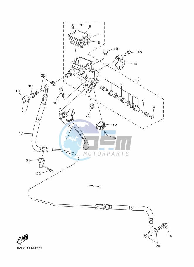 FRONT MASTER CYLINDER 2