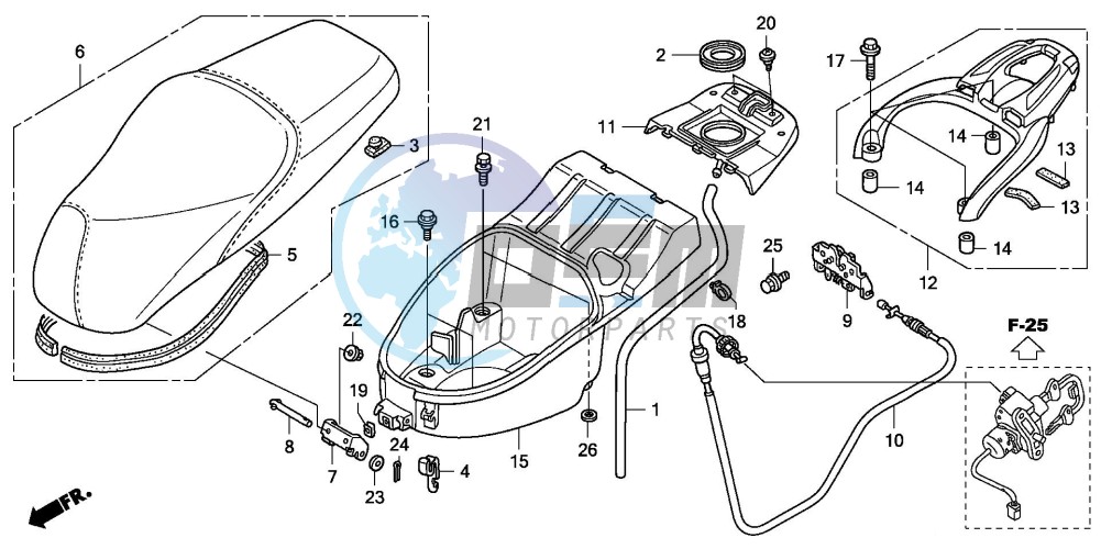 SEAT/LUGGAGE BOX