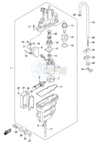 DF 60A drawing Fuel Vapor Separator