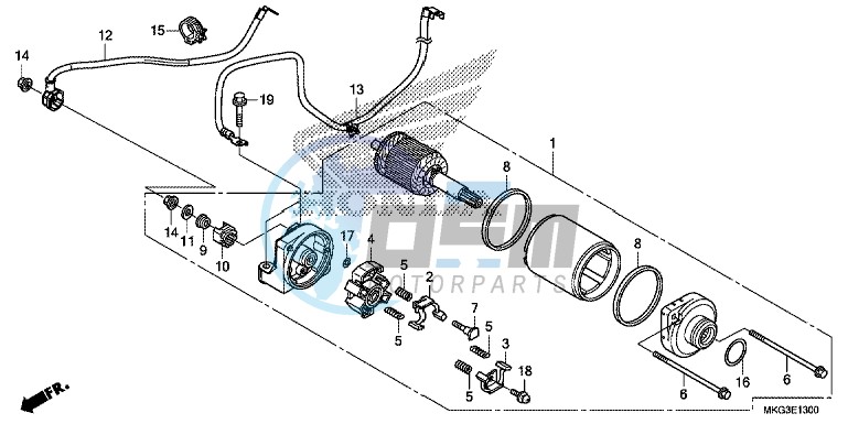 STARTER MOTOR