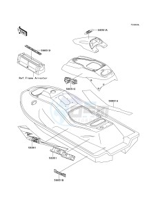 JH 750 C [750 ZXI] (C1-C3) [750 ZXI] drawing DECALS-- JH750-C2- -