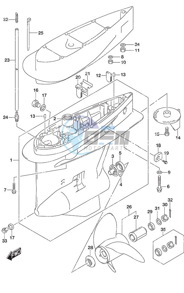 Gear Case (C/R)