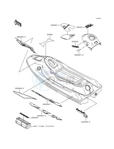 JH 750 B [SUPER SPORT XI] (B1-B3) [SUPER SPORT XI] drawing DECALS-- JH750-B1- -