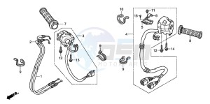 ST1300A drawing SWITCH/CABLE