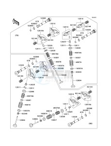 VN 1600 A [VULCAN 1600 CLASSIC] (A6F-A8FA) A8FA drawing VALVE-- S- -