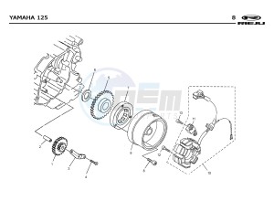 SMX 125 4T drawing T08  IGNITION