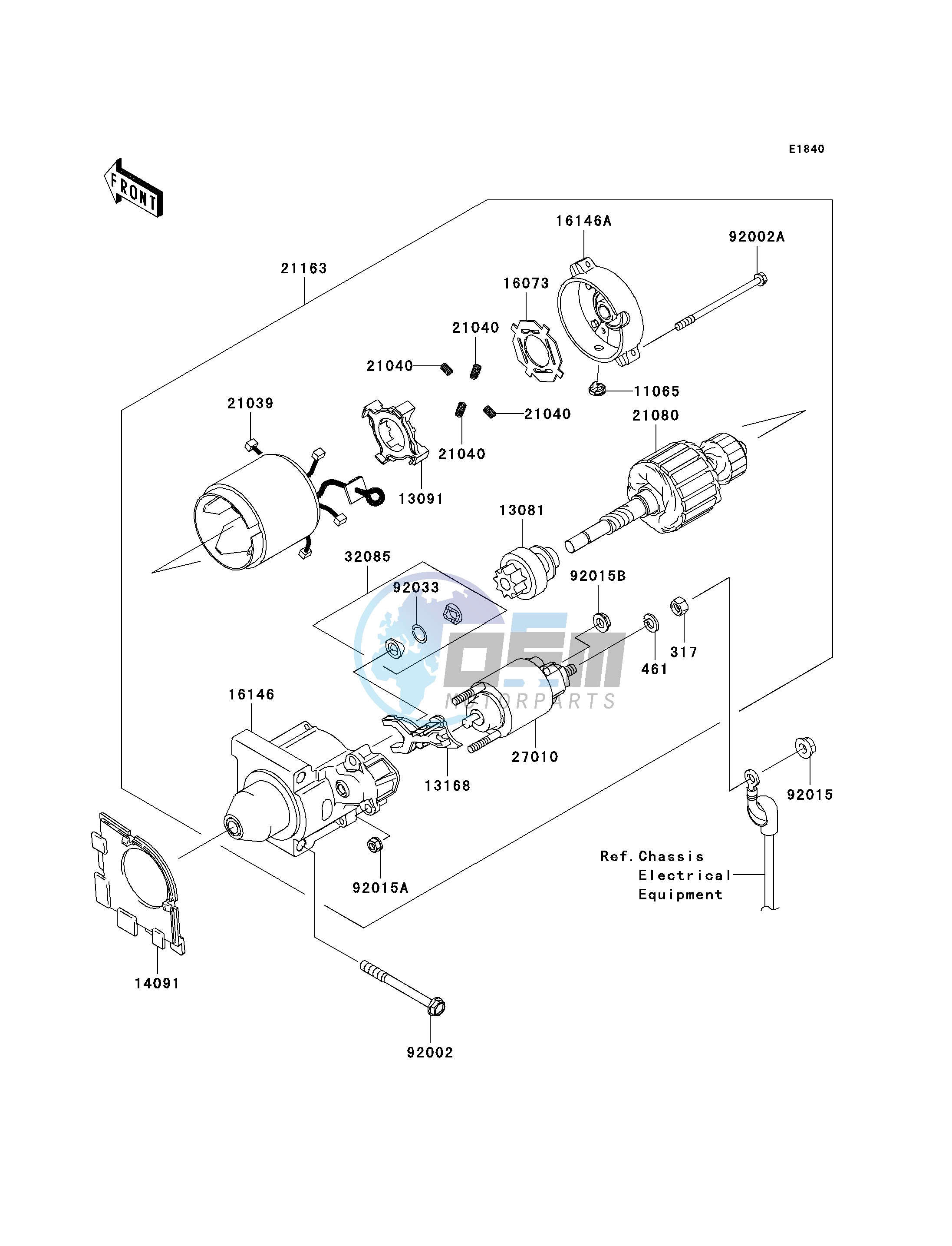 STARTER MOTOR