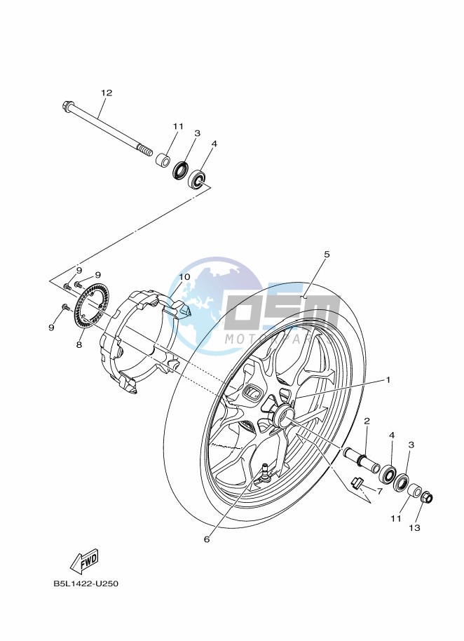 FRONT WHEEL