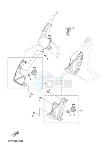 YP125RA (ABS) X-MAX125 ABS X-MAX125 ABS (2ABE) drawing FLASHER LIGHT