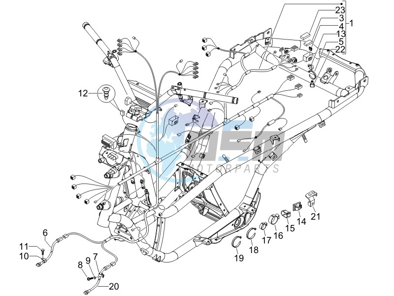 Main cable harness