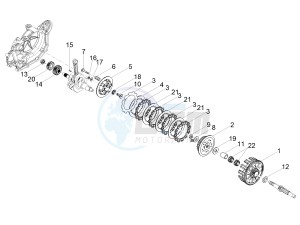 RS 125 Replica E4 ABS (APAC) drawing Clutch