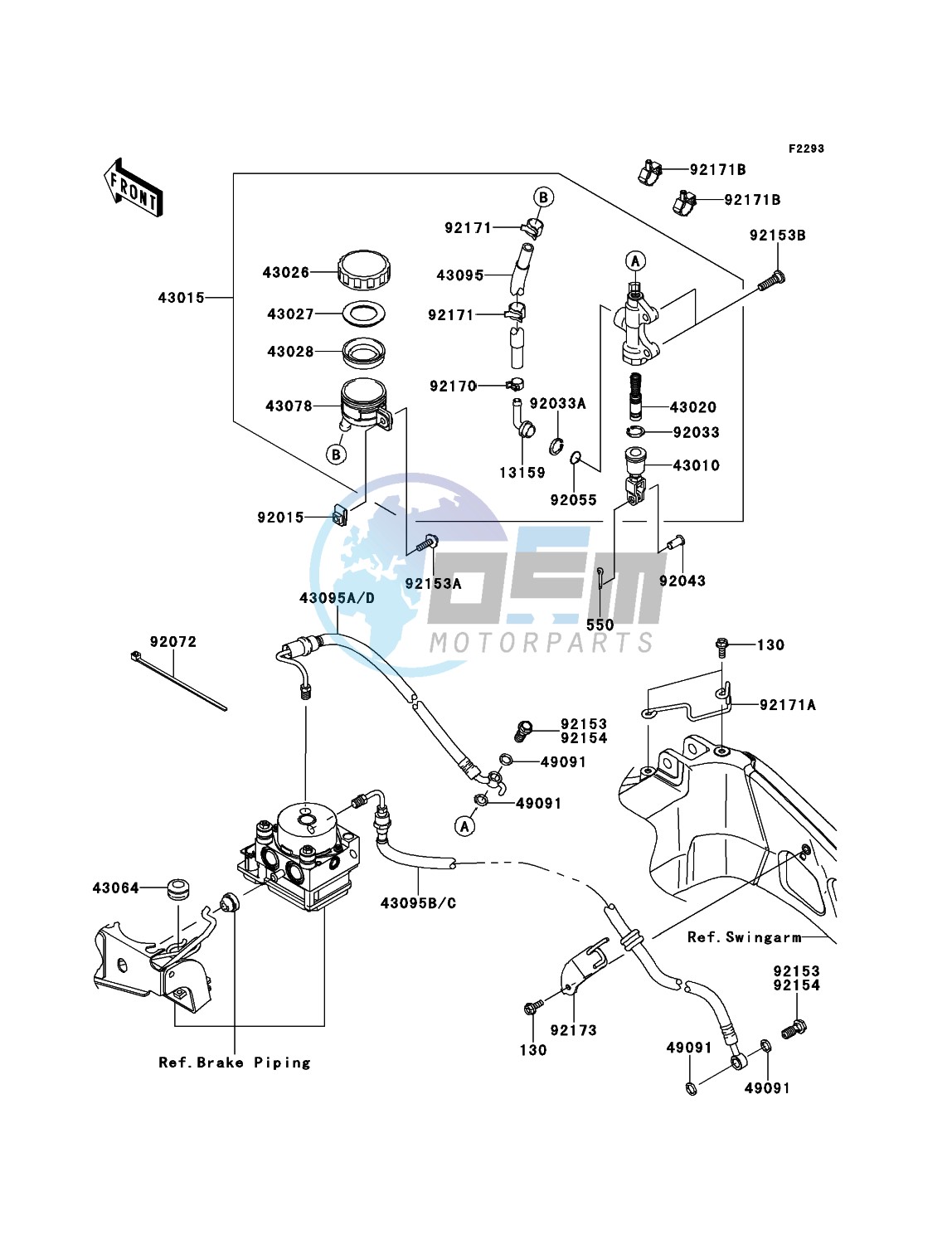 Rear Master Cylinder