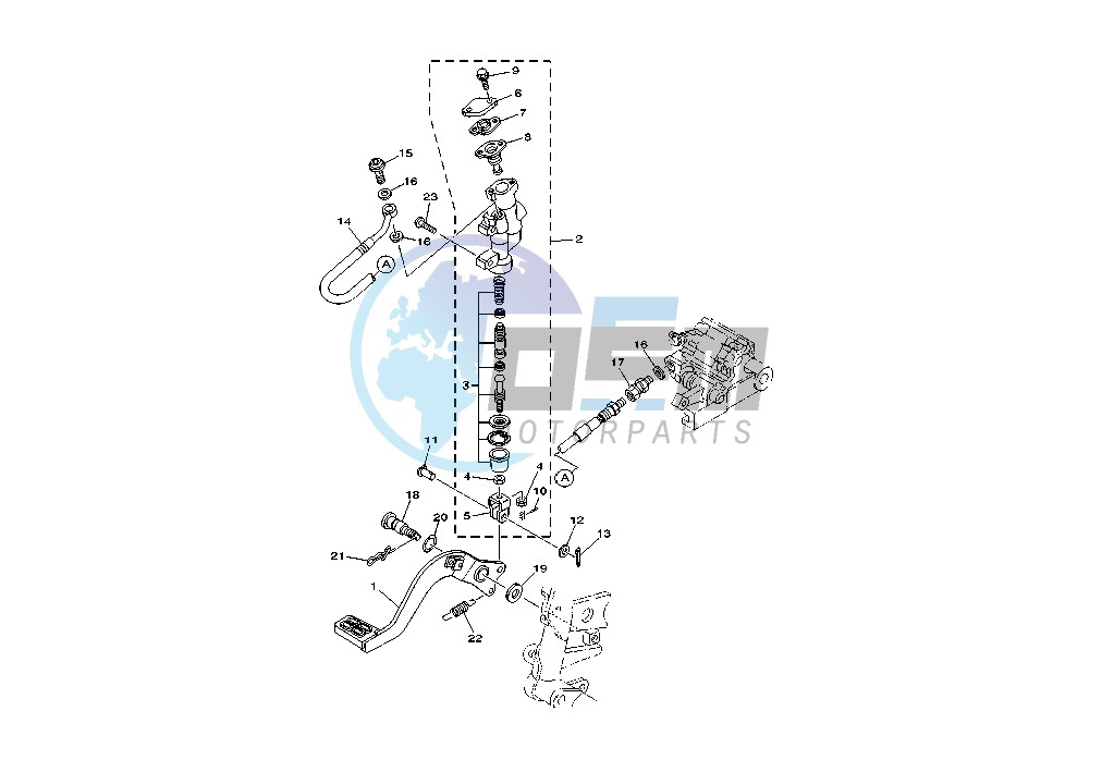 REAR MASTER CYLINDER