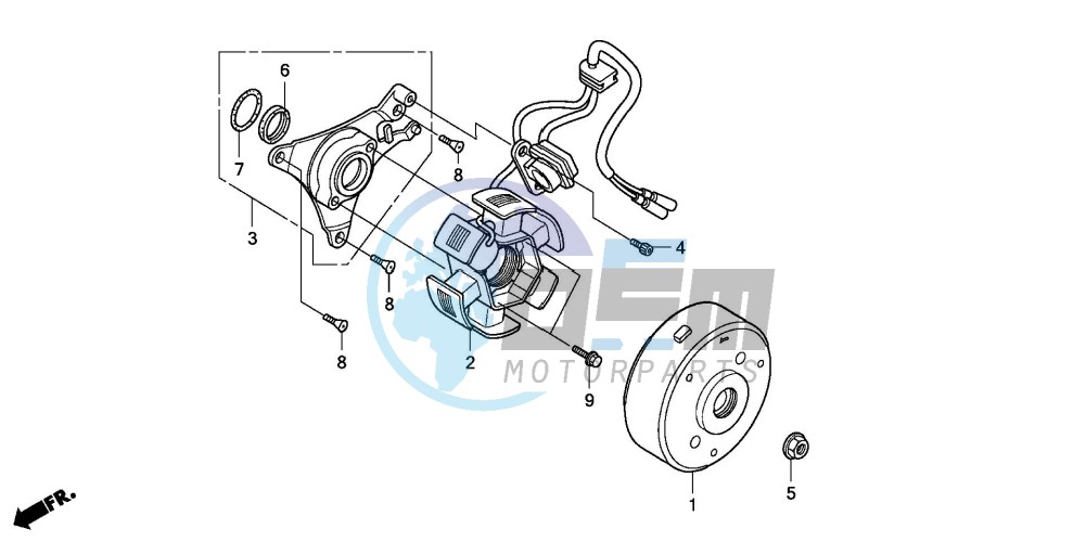 GENERATOR (CRF100F)