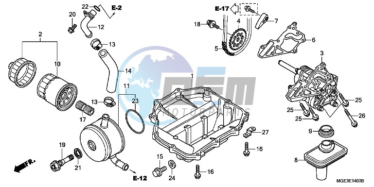 OIL PUMP (VFR1200F)