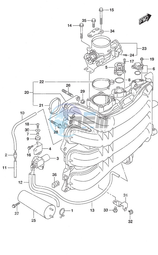 Intake Manifold/Throttle Body