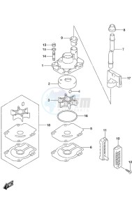 DF 25A drawing Water Pump