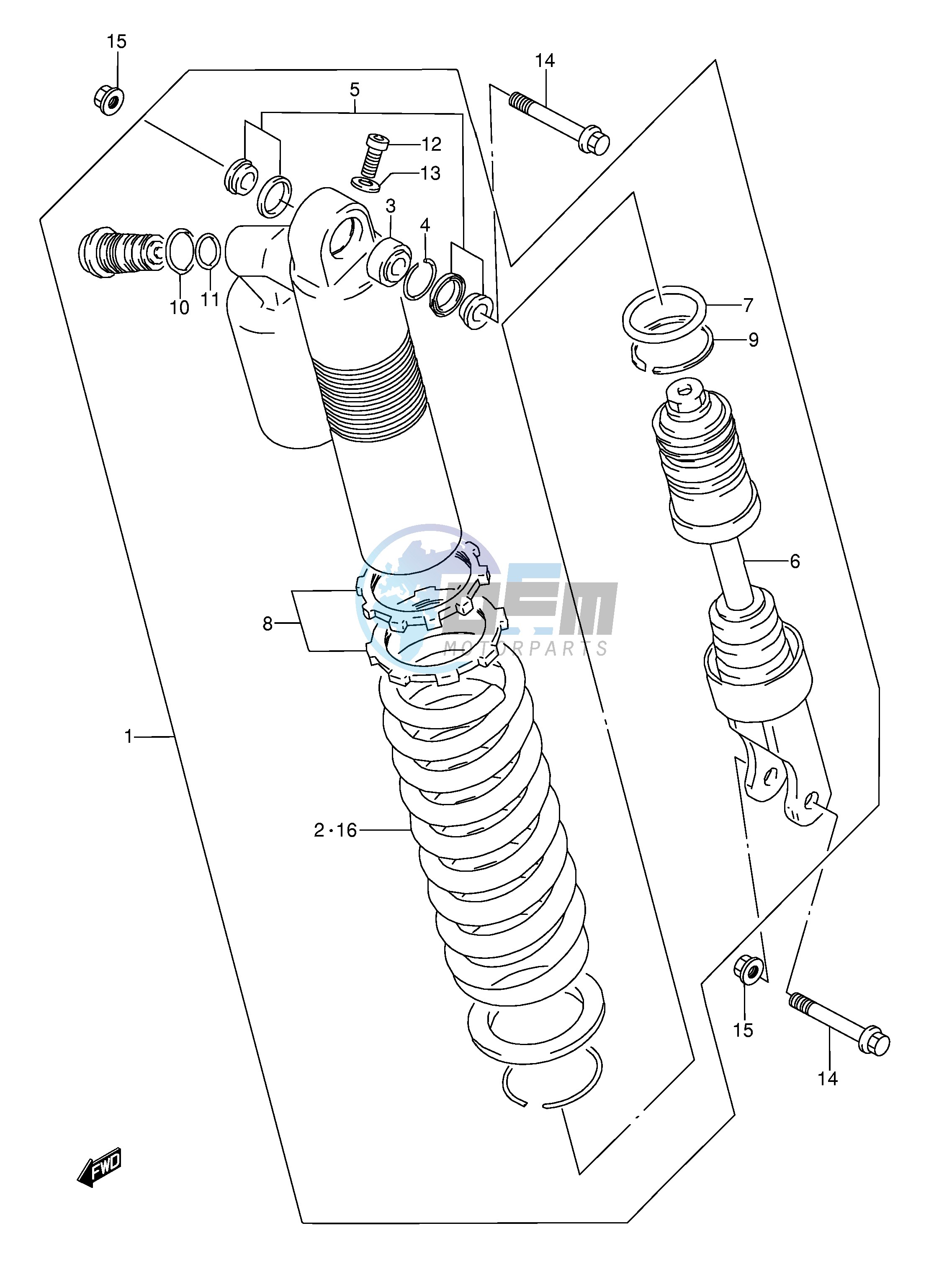 SHOCK ABSORBER (MODEL S T)