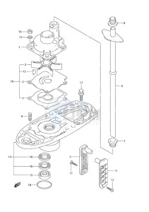 DF 25 drawing Water Pump